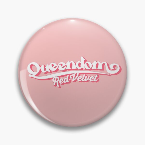 Item preview, Red Velvet Queendom Pink Word Logo designed and sold by katherinesbored.