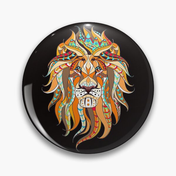 Item preview, Patterned Lion designed and sold by shopCaoD-s24.