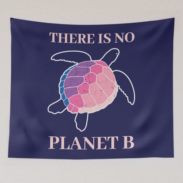 Item preview, There is No Planet B Sea Turtle designed and sold by TeesMii.