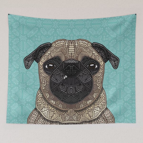 Item preview, Little fawn pug designed and sold by artlovepassion.