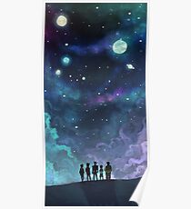 Space Family Poster