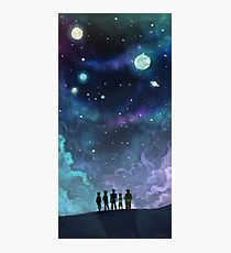 Space Family Photographic Print