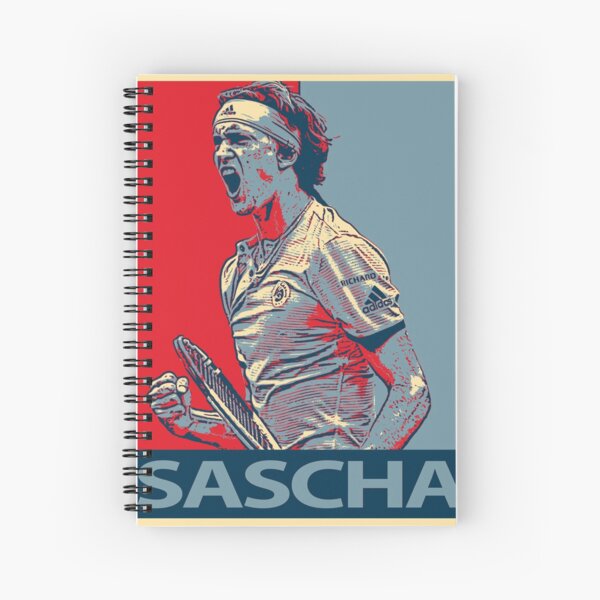 Alexander Zverev Spiral Notebook
