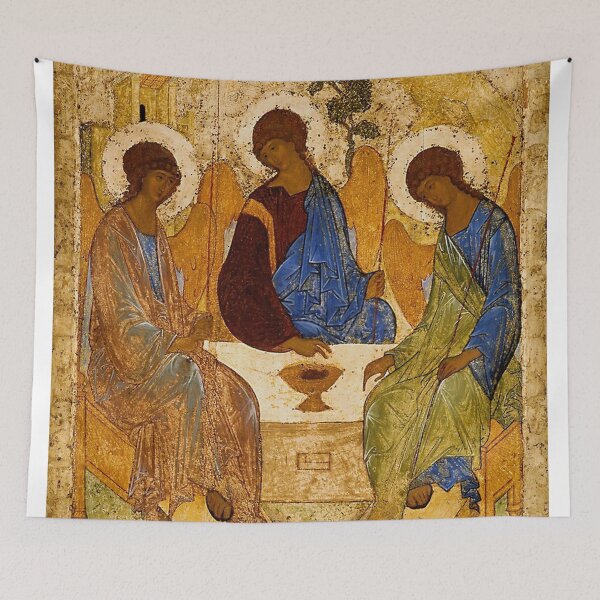 Item preview, Holy Trinity Painting Rublev Trinity  designed and sold by paulafaulk.