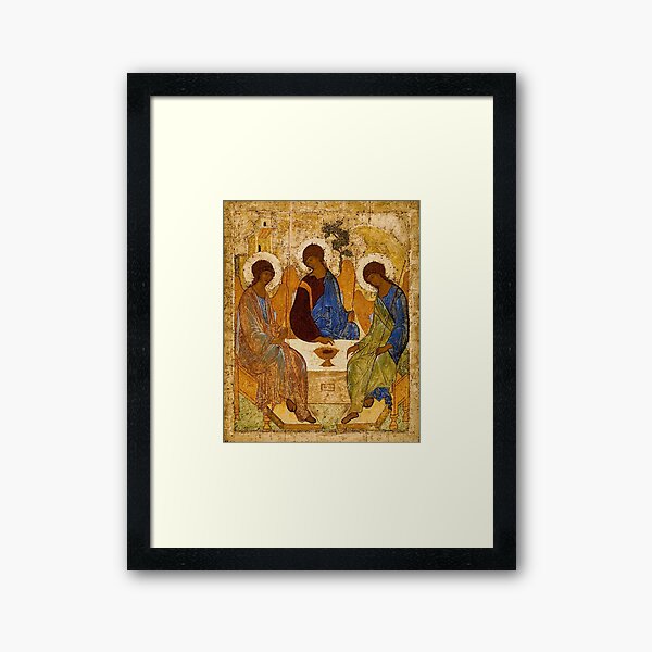 Vista previa del artículo con la obra «Pintura de la Santísima Trinidad Trinidad de Rublev», diseñado y vendido por paulafaulk.