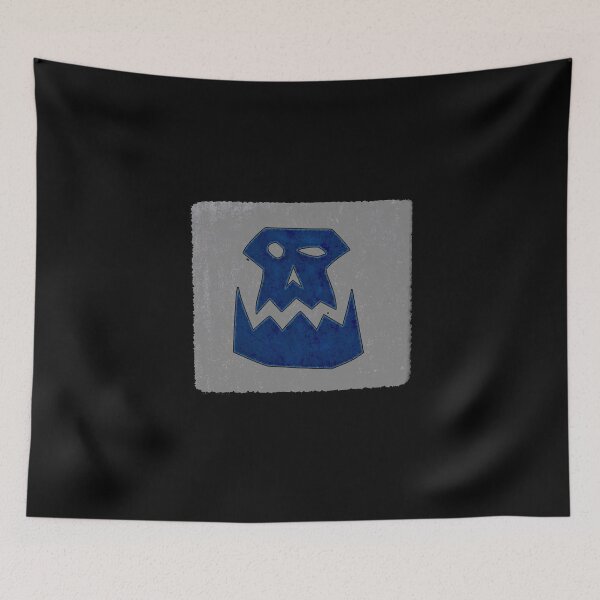 Item preview, Ork Skull Glyph - Death Skull Loota Blue designed and sold by SolarCross.