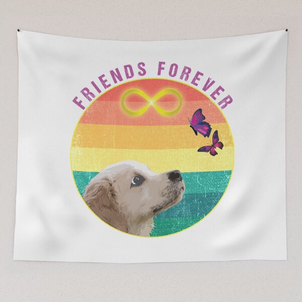Item preview, Friends Forever  designed and sold by amishacreates.