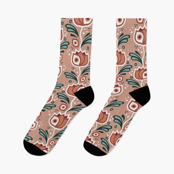 Item preview, One-Eyed Tulips – Marsala & Mint designed and sold by Cat Coquillette.