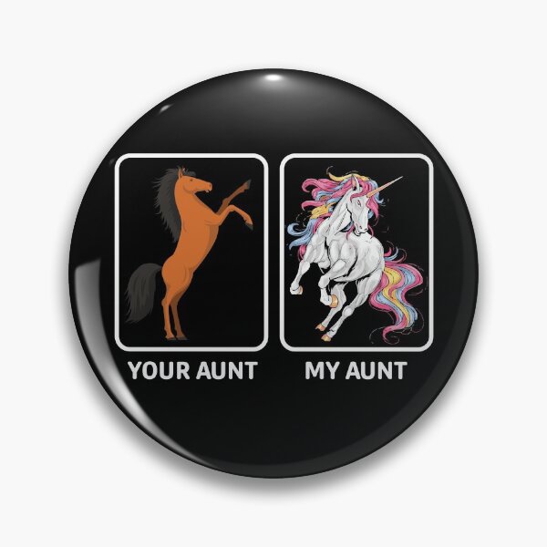 Item preview, Your Aunt My Aunt Unicorn Funny designed and sold by jasperjuan77.
