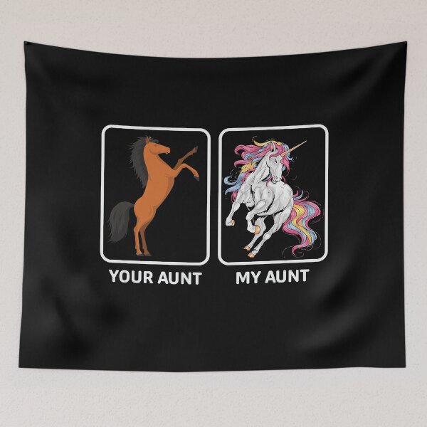 Item preview, Your Aunt My Aunt Unicorn Funny designed and sold by jasperjuan77.