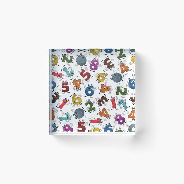 Item preview, numbers for kids, funny numbers, numbers designed and sold by angelescar.