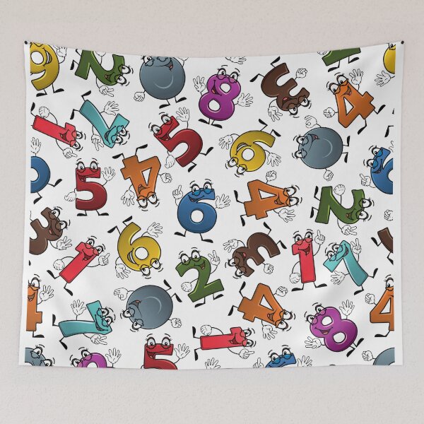 Item preview, numbers for kids, funny numbers, numbers designed and sold by angelescar.