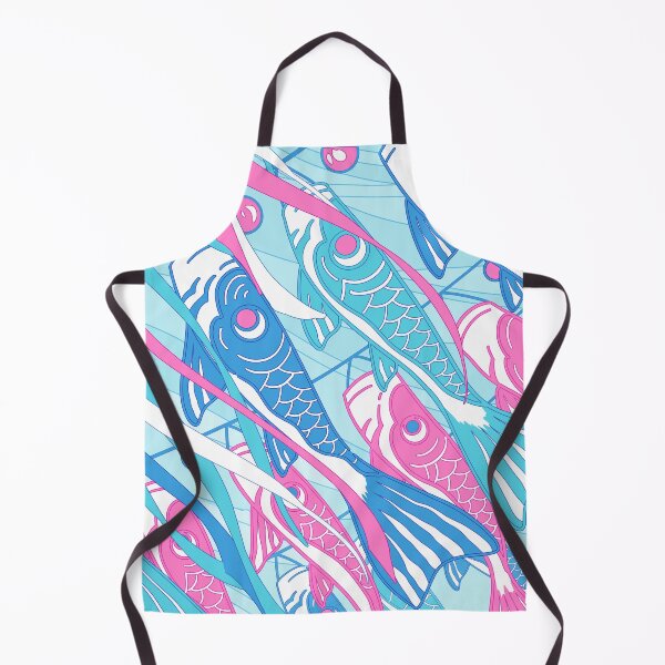 Item preview, The cute Japanese koinobori pattern with koi carp sort colors designed and sold by AnGoArt.