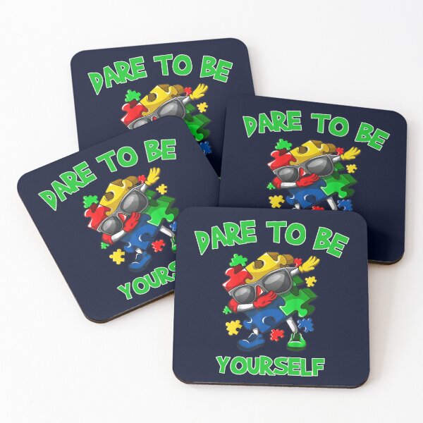 Item preview, Dare To Be Yourself - Autism Awareness, Cool Dabbing designed and sold by madtoyman.