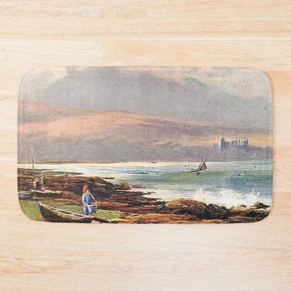 Item preview, Vintage Illustration of Goat Fell & Brodick Bay, Isle of Arran designed and sold by yourscotland.