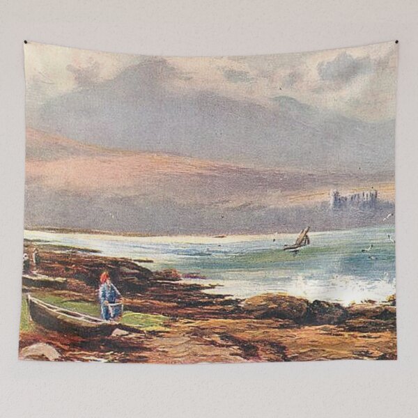 Item preview, Vintage Illustration of Goat Fell & Brodick Bay, Isle of Arran designed and sold by yourscotland.