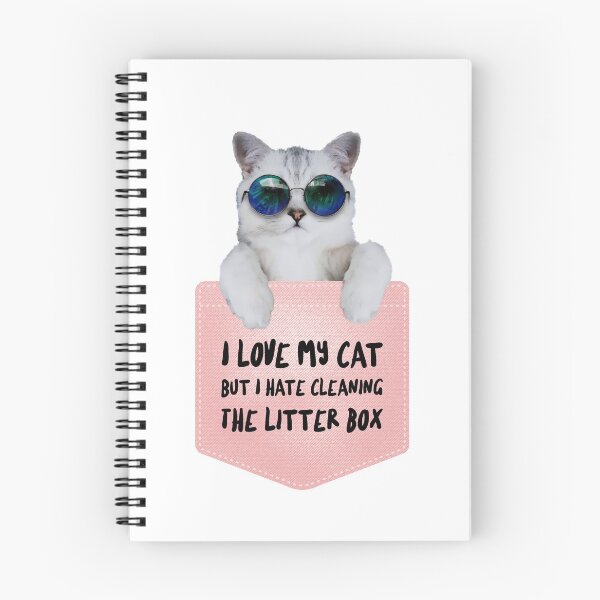 Item preview, I love my cat, but I hate cleaning the litter box designed and sold by Dvzshirts.
