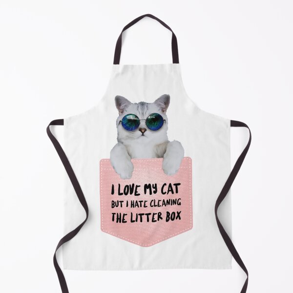 Item preview, I love my cat, but I hate cleaning the litter box designed and sold by Dvzshirts.