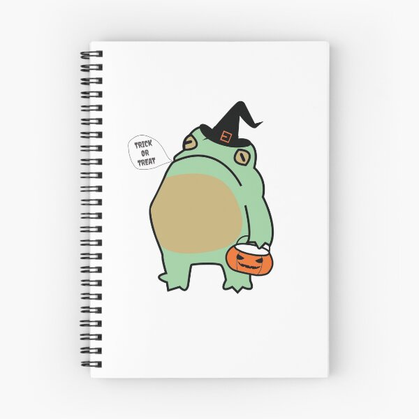 Item preview, halloween trick or treat frog designed and sold by SKdarealshop.