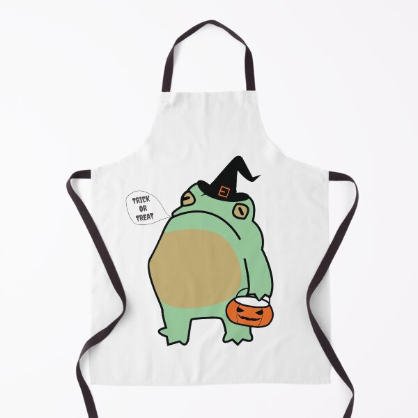 Item preview, halloween trick or treat frog designed and sold by SKdarealshop.