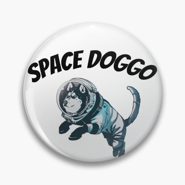 Item preview, Funny design for dog lovers, Husky Doggo to space designed and sold by TamiRankOne.