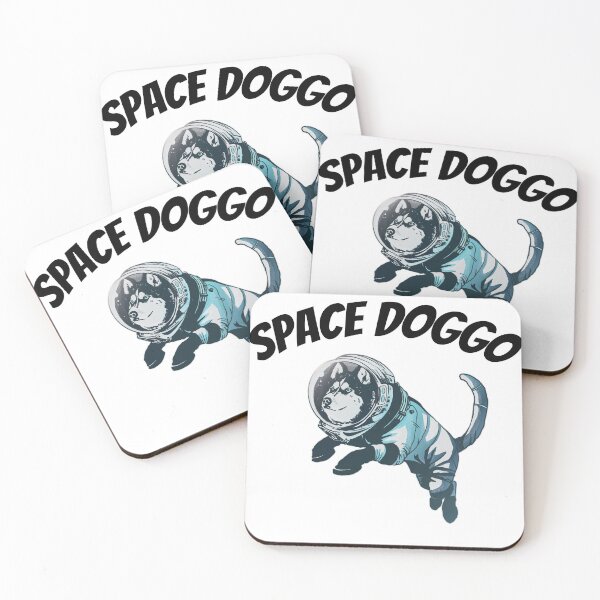 Item preview, Funny design for dog lovers, Husky Doggo to space designed and sold by TamiRankOne.