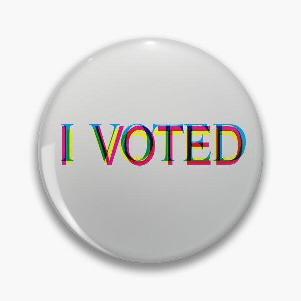 Item preview, I Voted in the election designed and sold by FontGraphics.