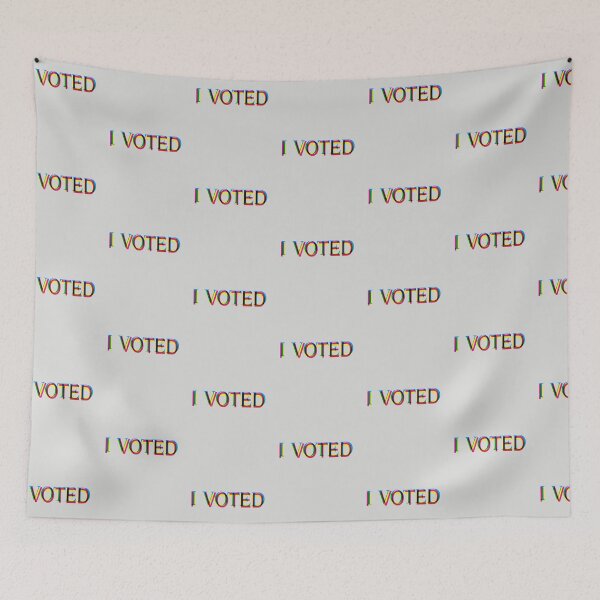 Item preview, I Voted in the election designed and sold by FontGraphics.