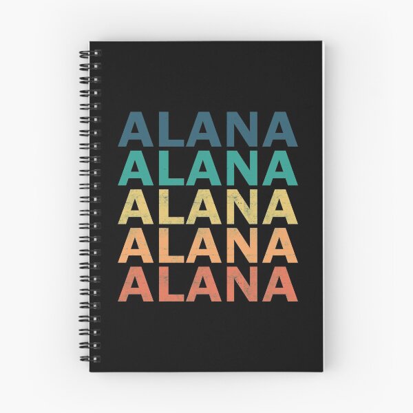 Artikelvorschau, Alana Name T Shirt - Alana Vintage Retro Name Geschenkartikel Tee entworfen und verkauft von arlinasdua.