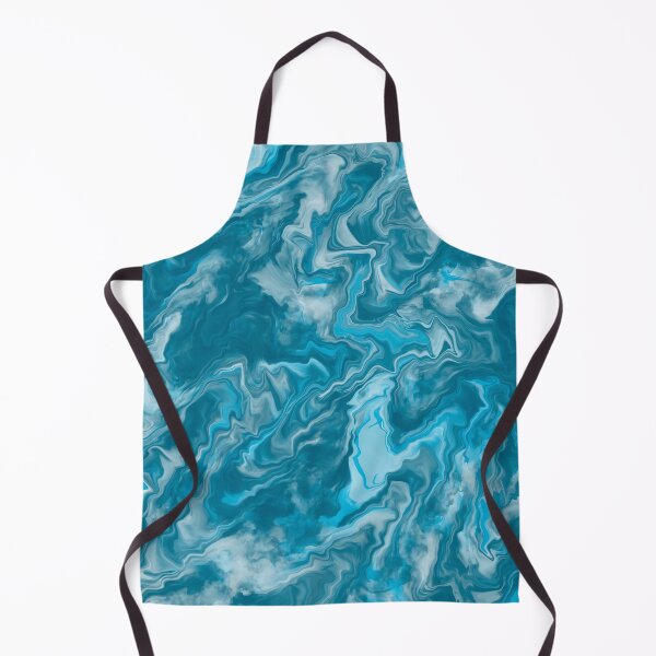 Item preview, Aqua and turquoise crystal waves designed and sold by Diane Hunter Art.
