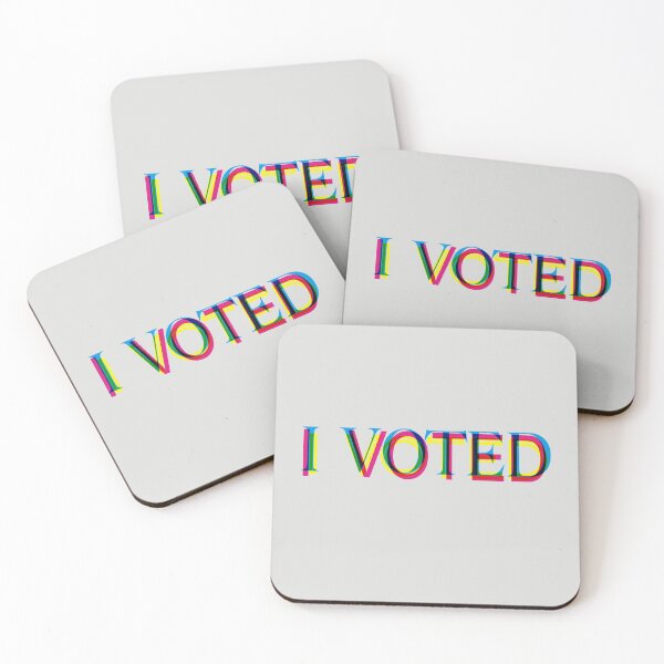 Item preview, I Voted in the election designed and sold by FontGraphics.