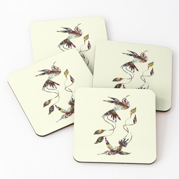 Item preview, Galaxy demons killed with a dream abstract hummingbirds designed and sold by TitaCris.