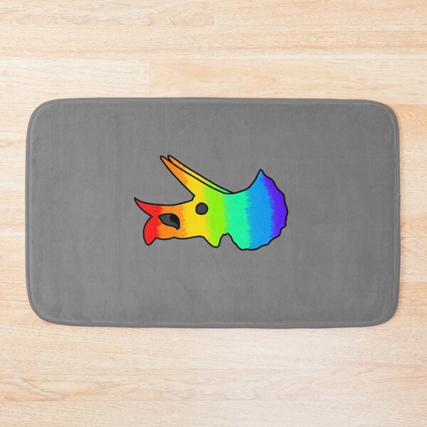 Item preview, Rainbow Triceratops Skull designed and sold by BruceDCrocodile.