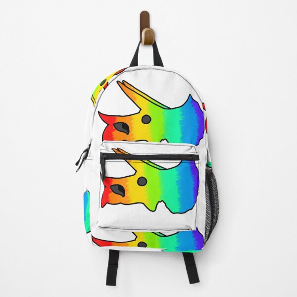 Item preview, Rainbow Triceratops Skull designed and sold by BruceDCrocodile.