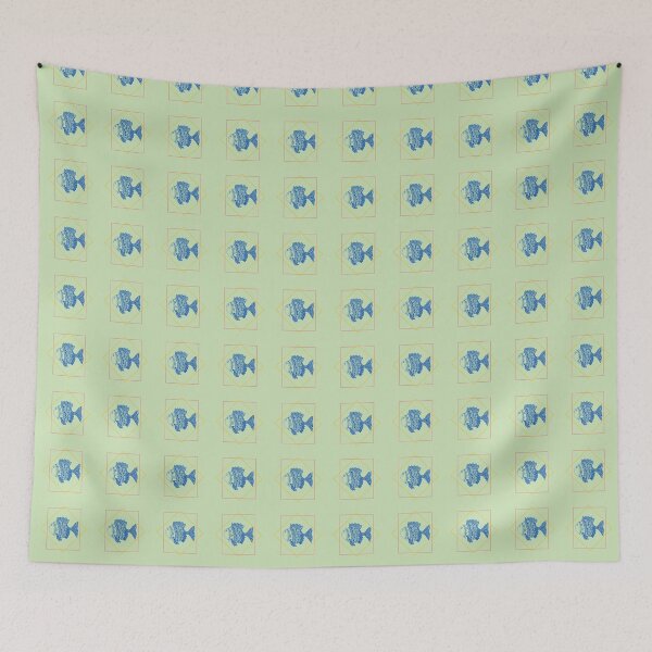 Item preview, Vintage Spotted Damsel Fish designed and sold by Red-ElYoubi.