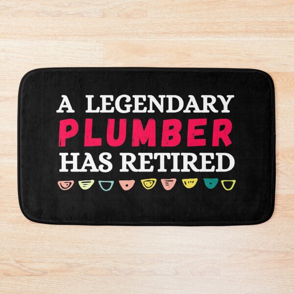Item preview, a legendary plumber has retired designed and sold by ronaldsonou.