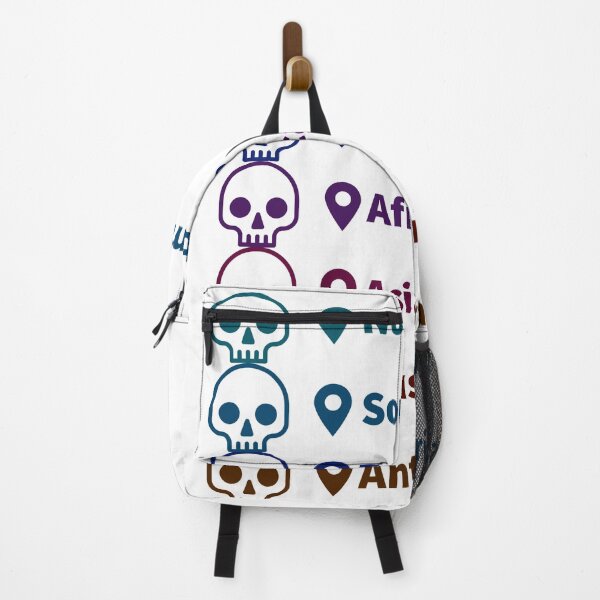 Item preview, Worldly Skulls- Around the world designed and sold by BullishGraphics.