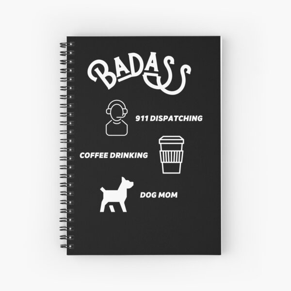 Item preview, 911 DISPATCHING COFFEE DRINKING DOG MOM designed and sold by GrannysGarage.