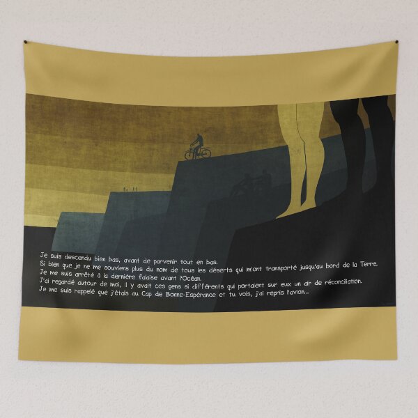 Item preview, The Cape TD tapestry / drapery + Text English © E.Tchijakoff designed and sold by Eric Tchijakoff.