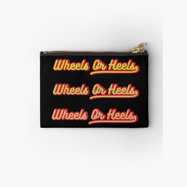 Item preview, Wheels or Heels Simple Retro Design  designed and sold by Vimbuy.