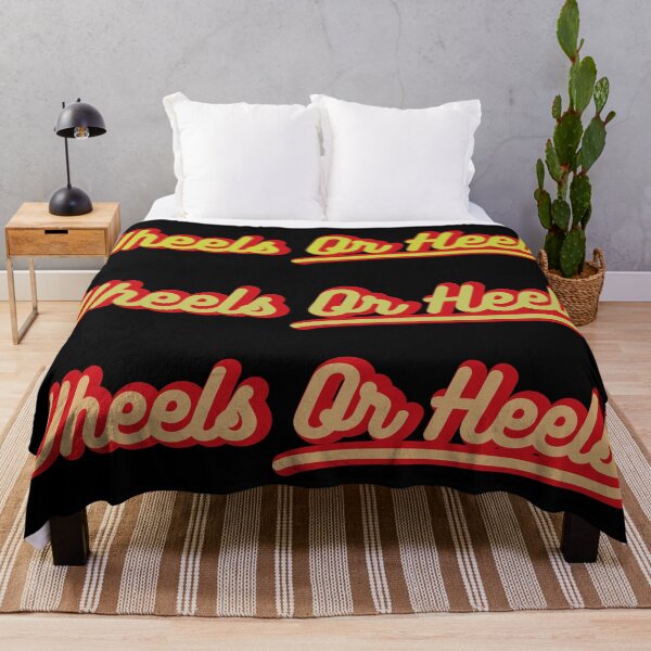 Item preview, Wheels or Heels Simple Retro Design  designed and sold by Vimbuy.