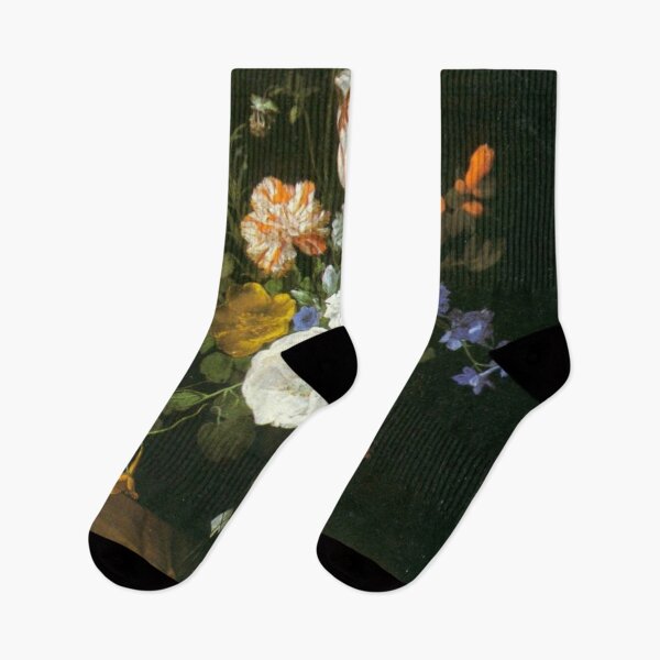Item preview, rachel ruysch - Still Life with Flowers and a Cricket 1700 designed and sold by Vivanne-art.