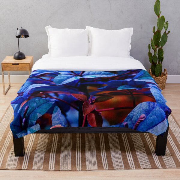 Item preview, Navy Blue Bougainvillea designed and sold by Purva Thakur.