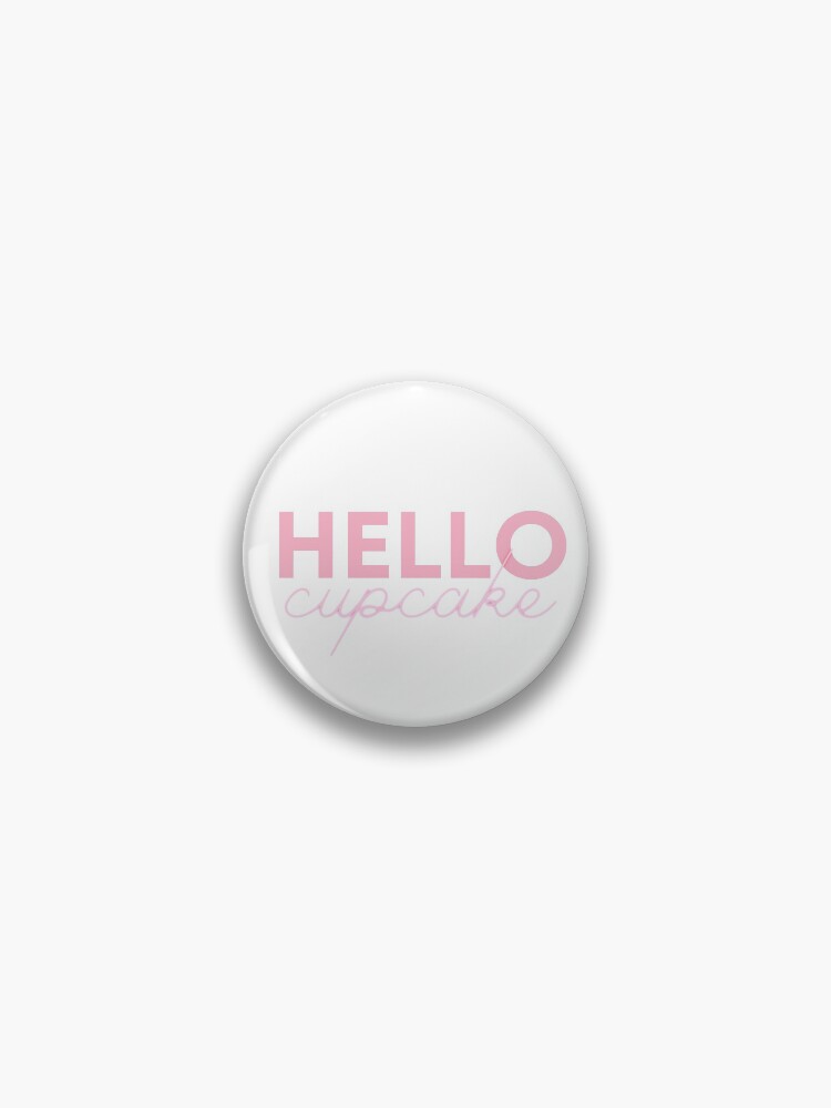 Thumbnail 1 of 3, Pin, Hello Cupcake designed and sold by AProperLemon.