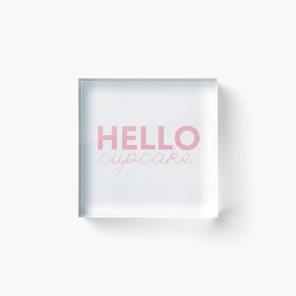 Item preview, Hello Cupcake designed and sold by AProperLemon.