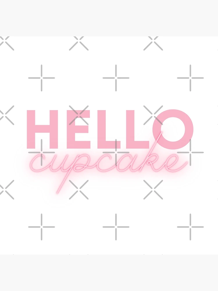 Thumbnail 3 of 3, Poster, Hello Cupcake designed and sold by AProperLemon.