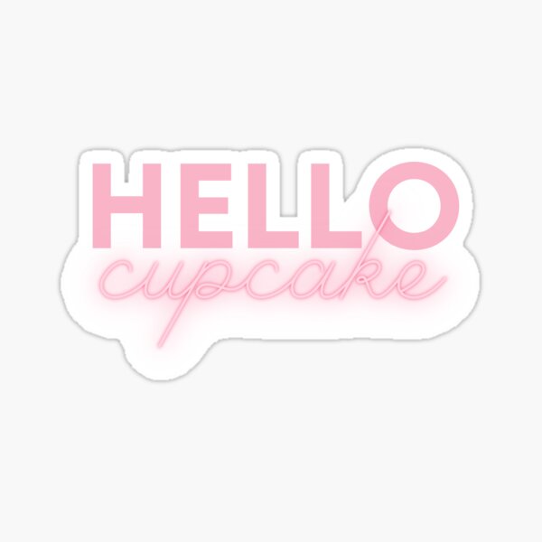 Item preview, Hello Cupcake designed and sold by AProperLemon.
