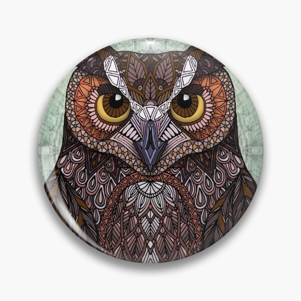 Item preview, Great Horned Owl designed and sold by artlovepassion.