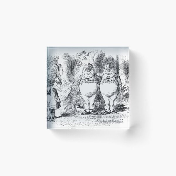 Item preview, Tweedle Dum and Tweedle Dee designed and sold by Vintage Designs +.
