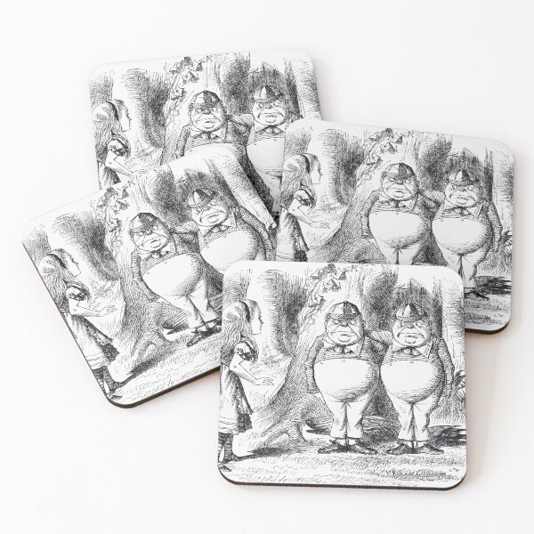 Item preview, Tweedle Dum and Tweedle Dee designed and sold by Vintage Designs +.